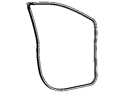 Chrysler Town & Country Door Seal - 1DA08ES3AF