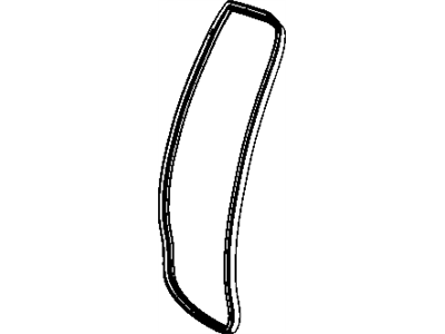 Mopar 5054274AC WEATHERSTRIP-LIFTGATE Opening