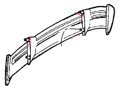 2005 Dodge Neon Spoiler - WU51DX8AB