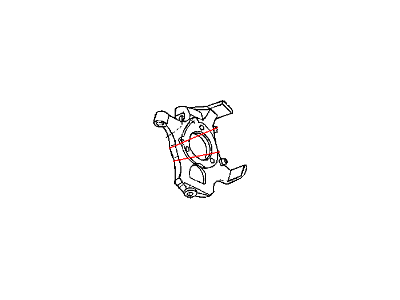 Mopar 52106947AC Front Steering Knuckle