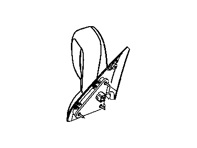 Mopar 55077924AC Door Mirror