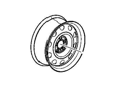 2005 Chrysler 300 Spare Wheel - 4782466AA