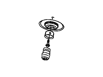 Jeep Wrangler Coil Spring Insulator - 52087832