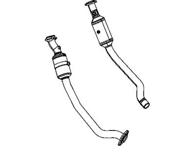 Mopar 52124621AE CONVERTOR-Exhaust