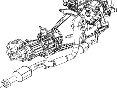 2005 Jeep Liberty Catalytic Converter - 52129140AC