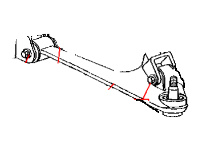 Mopar 4865322AA Suspension Control Arm