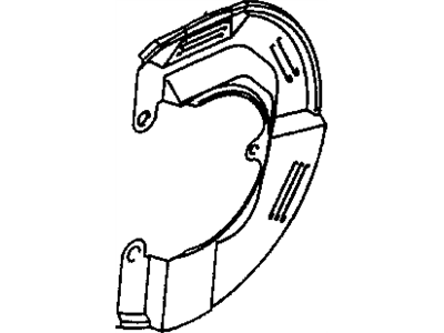 Mopar MR370861 Shield-Brake