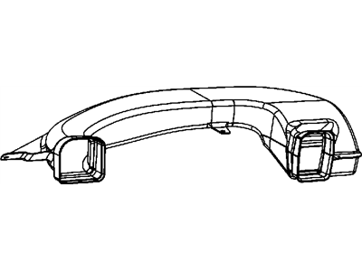 Mopar 68110631AA Duct-A/C Outlet