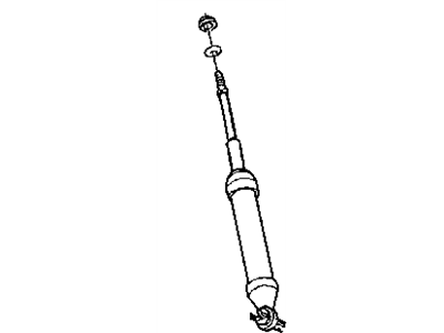 Mopar 52106499AA GROMMET-Shock ABSORBER