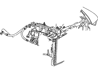 Mopar 5015423AA ISOLATOR-Radiator