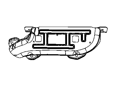 Dodge Nitro Exhaust Heat Shield - 53013838AA
