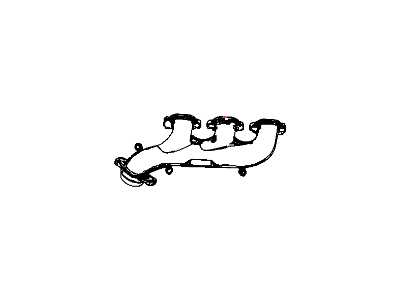 Mopar 53013836AA Exhaust Manifold