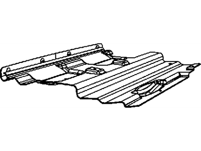 Mopar 55057218AD Seal-Radiator Lower