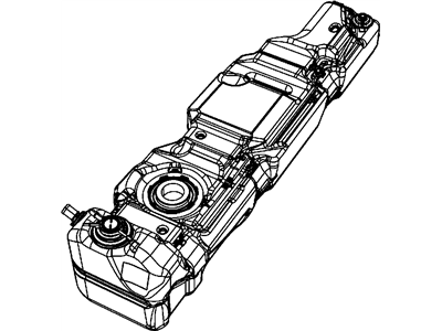 Mopar 52059729AE Fuel Tank