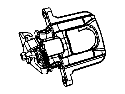 Ram C/V Brake Caliper - 68029848AD