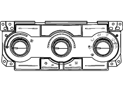 Mopar 55111871AB Air Conditioning And Heater Control