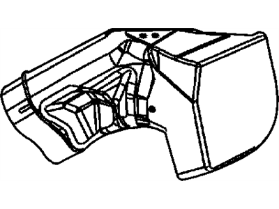 Mopar 53013730AD Ambient Air Duct