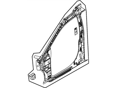 Mopar 68046460AD Panel-Body Side Aperture