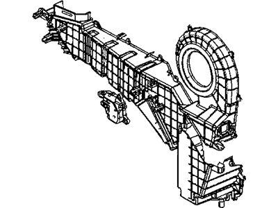 Mopar 5019647AA Case-Heater And A/C Unit