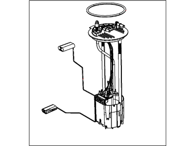 2013 Ram 4500 Fuel Pump - RL084721AA