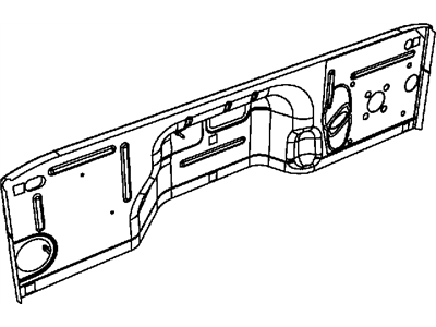 Jeep Wrangler Dash Panels - 4589842AC