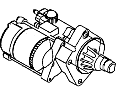 2003 Chrysler 300M Starter Motor - 4609346AD