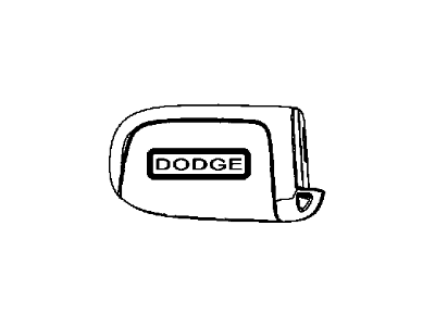 2014 Dodge Charger Car Key - 68051387AG
