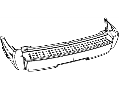 Dodge Nitro Bumper - 68003899AA