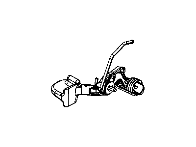 Mopar 5057521AD Lever-Tilt Column Release