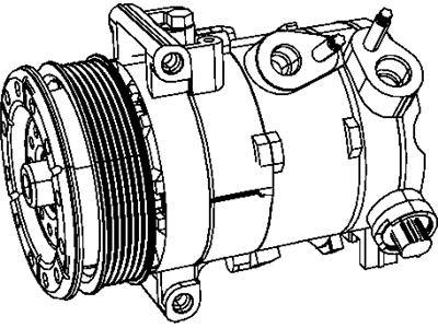 Mopar 55111541AB COMPRES0R-Air Conditioning