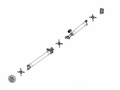 Mopar 5146590AB Rear Drive Shaft