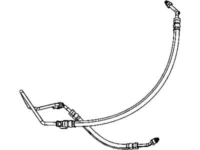 Dodge Challenger Power Steering Hose - 68043618AA