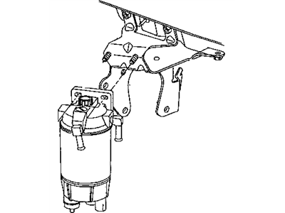 Mopar 4723907 Drain-Fuel Filter Bowl