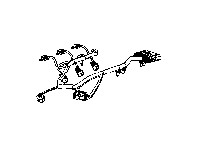 Mopar 68087837AK Wiring-INJECTOR