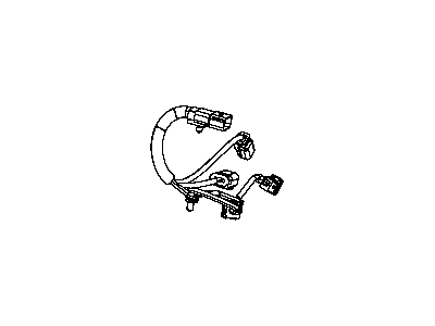 Mopar 68085202AC Wiring-Knock, Oil Pressure, & Temp