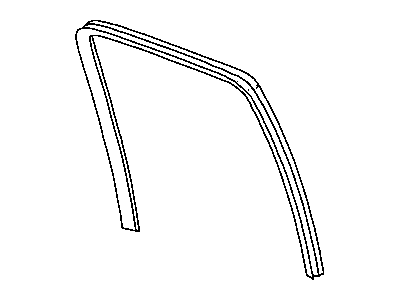 2008 Dodge Ram 2500 Door Seal - 55276165AG
