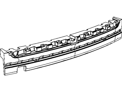 Mopar 68091517AA ABSORBER-Rear Bumper FASCIA