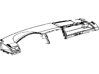 Mopar YD45XDHAB Cover-Instrument Panel