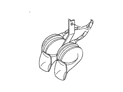 Mopar 4760944AE Horn