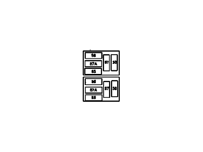 Mopar 56042677AA Mini Relay