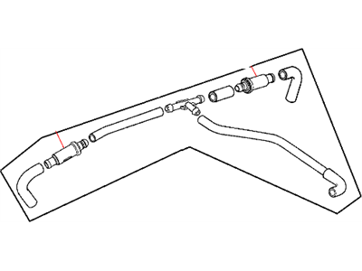 Mopar 53032836AB Hose-CRANKCASE Vent