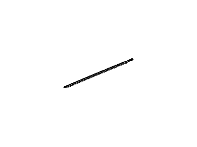 Mopar 55369292AD WEATHERSTRIP-Front Door Belt Outer