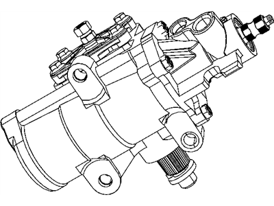 Ram 5500 Steering Gear Box - 52855643AG