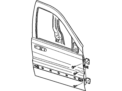 Mopar 55176890AH Door-Front