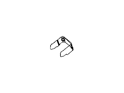 Mopar 5065538AA Bracket-Vapor CANISTER