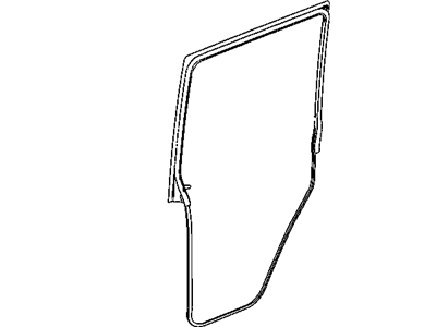 Mopar 55395719AL WEATHERSTRIP-Door To Body