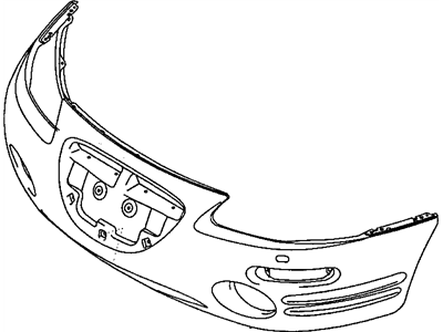 Mopar MR296446 Front Bumper Cover