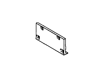 Mopar MR248180 Bracket-License Plate