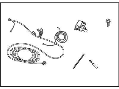 Mopar 82210857AB Wiring-Trailer Tow - 7 Way