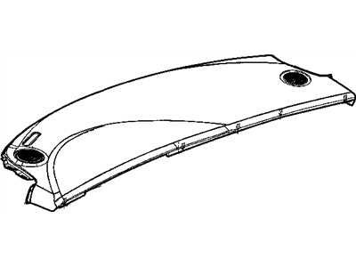 Mopar 5291542AA Clip-Instrument Panel